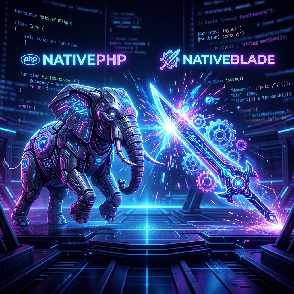 NativePHP vs NativeBlade Cover