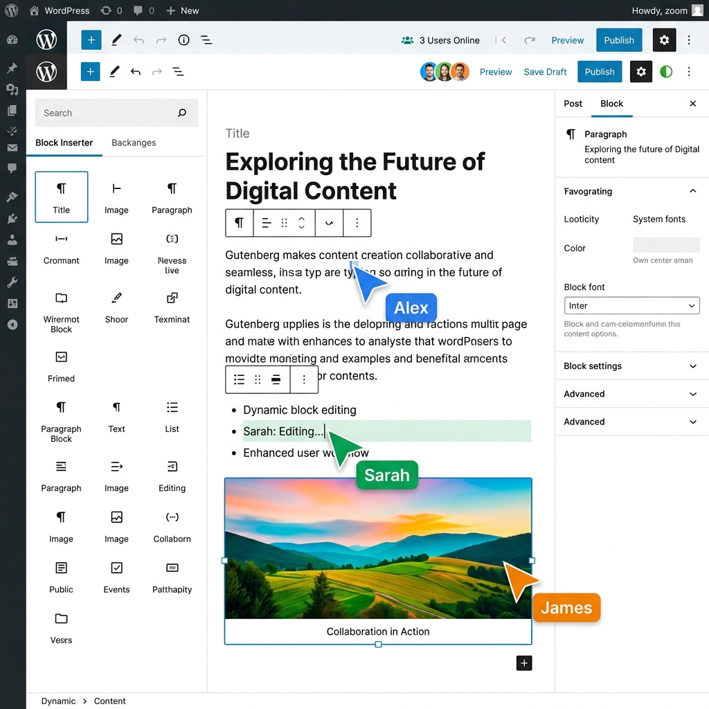 WordPress 7.0 Collaboration